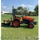 Traktor Kubota EK1261DT, pluh, rotavator, zavazie